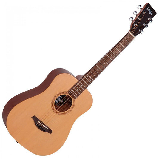 Vintage VTG100N Acoustic Travel Guitar - Aron Soitin