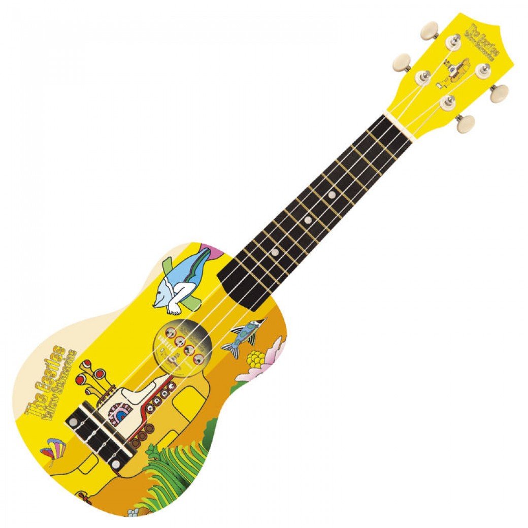 The Beatles Yellow Submarine Ukulele ~ Yellow - Aron Soitin