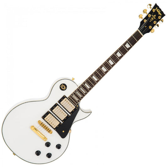 Vintage V1003AW ReIssued Les Paul Arctic White sähkökitara - Aron Soitin