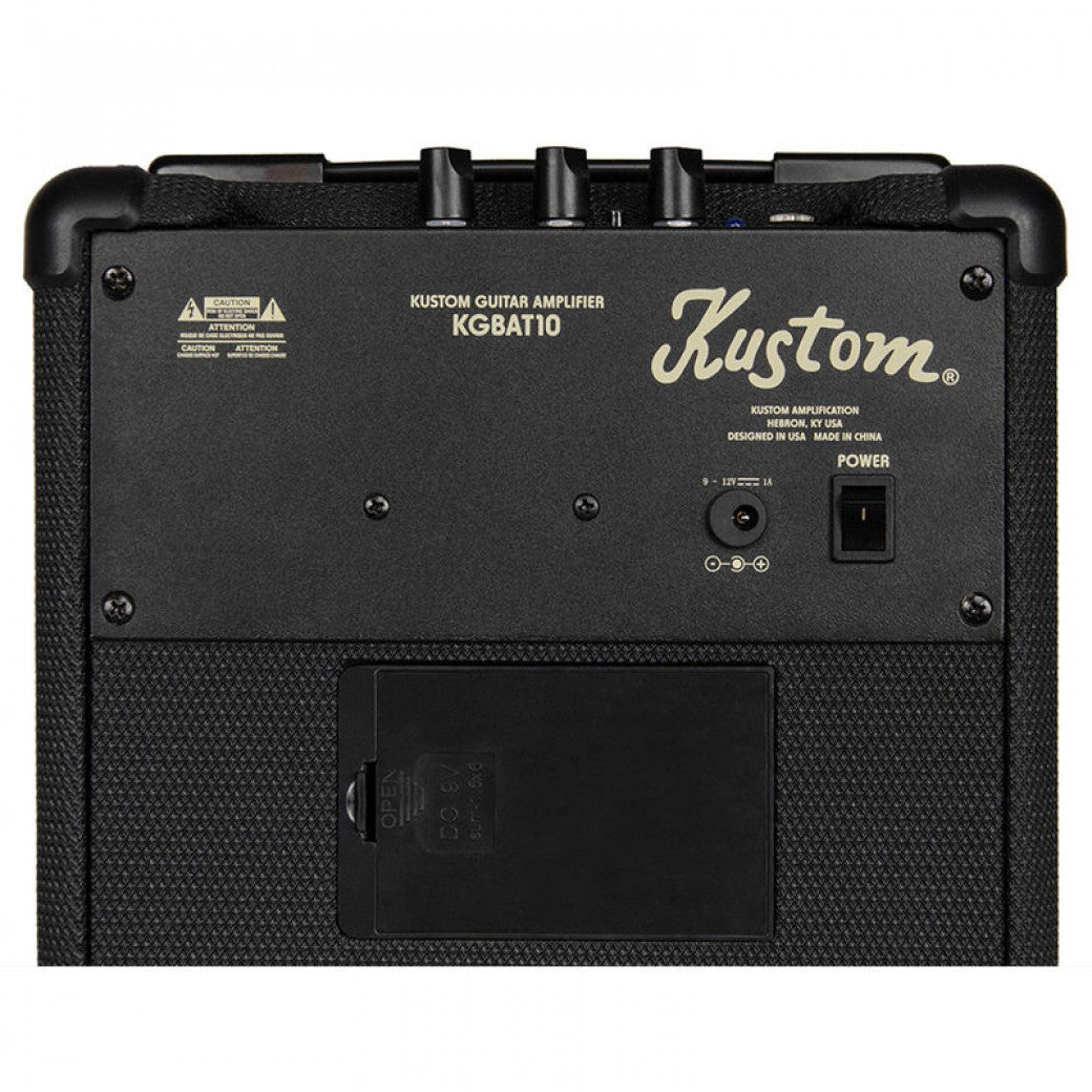 Kustom KGBAT10 Battery Powered Guitar Amp 1 x 6" 10W - Aron Soitin
