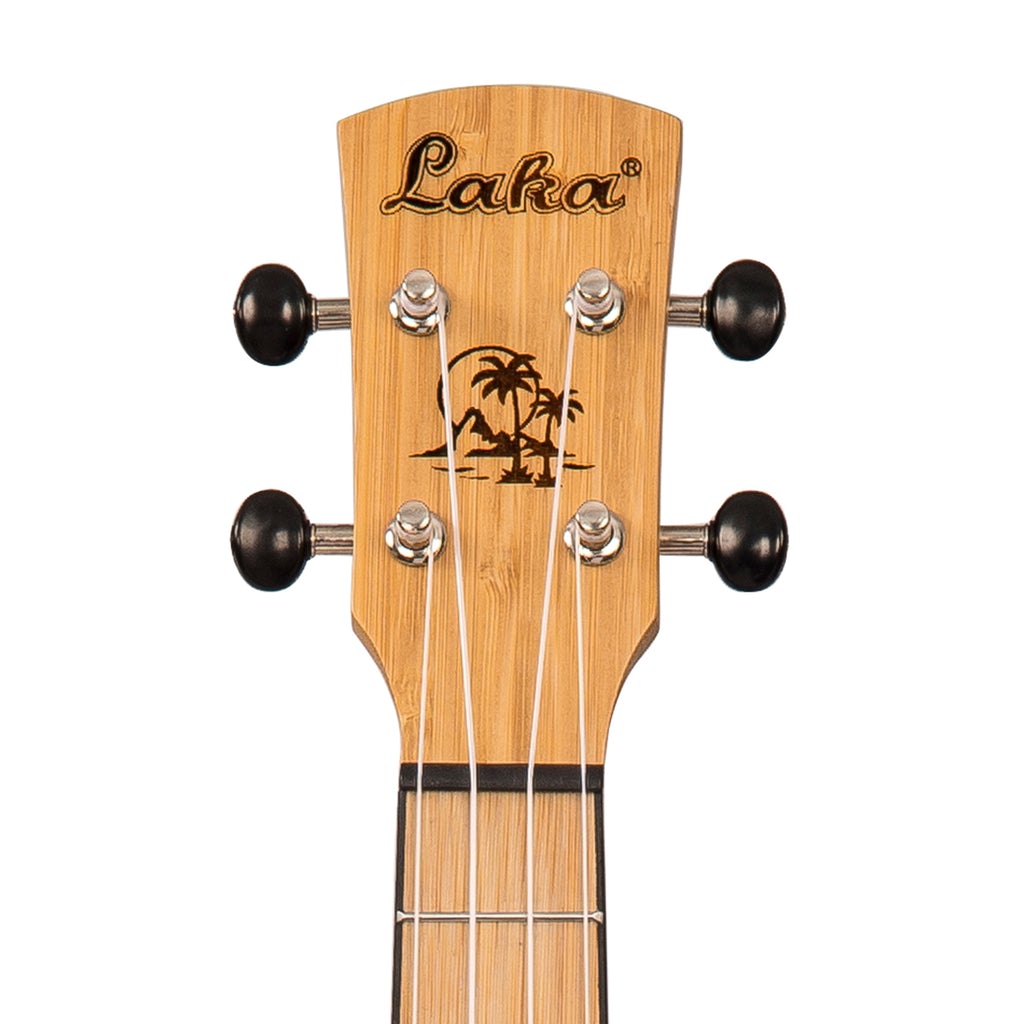 Laka Bamboo Series Ukulele & Carry Bag ~ Concert - Aron Soitin