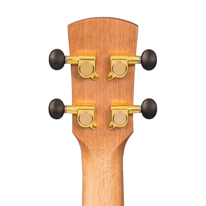 Laka Maple Series Electro-Acoustic Cutaway Ukulele & Carry Bag ~ Concert - Aron Soitin