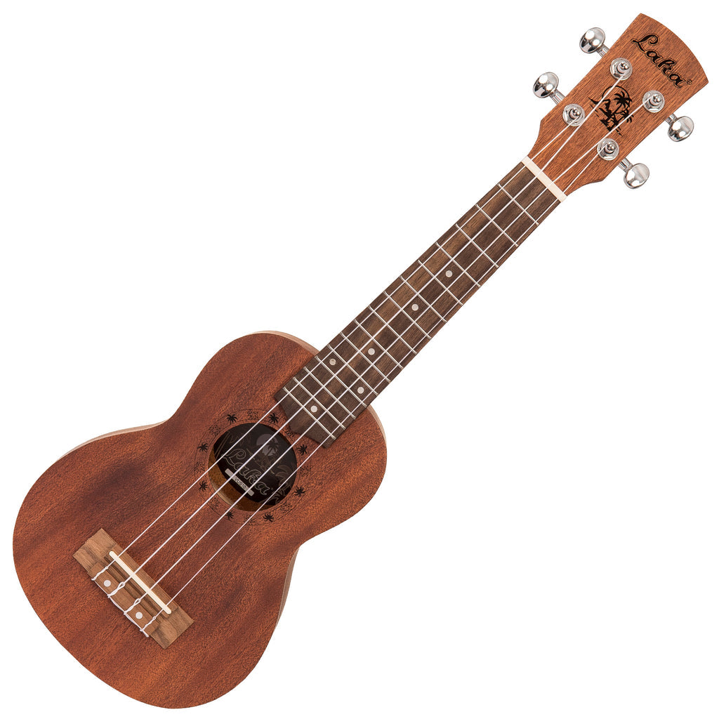 Laka Mahogany Series Ukulele & Carry Bag ~ Soprano - Aron Soitin