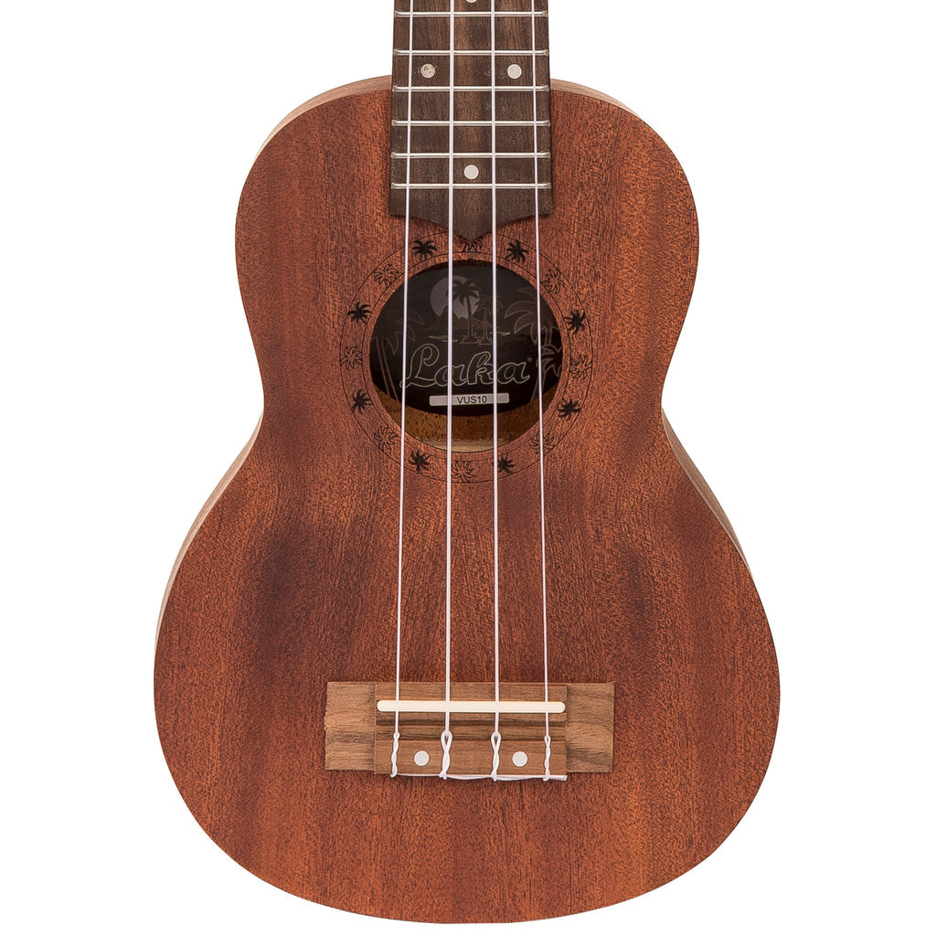 Laka Mahogany Series Ukulele & Carry Bag ~ Soprano - Aron Soitin