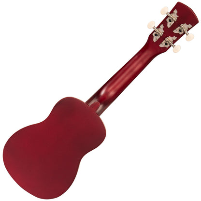 Laka Rainbow Series Soprano Ukulele & Carry Bag ~ Natural - Aron Soitin