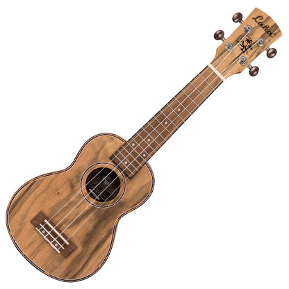 Laka Walnut Series Ukulele & Carry Bag ~ Soprano - Aron Soitin