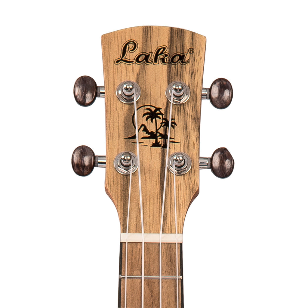 Laka Walnut Series Ukulele & Carry Bag ~ Soprano - Aron Soitin