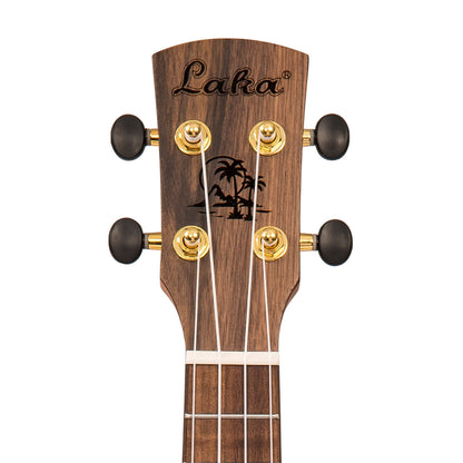 Laka Maple Series Electro-Acoustic Cutaway Ukulele & Carry Bag ~ Soprano - Aron Soitin
