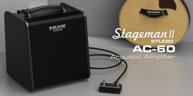 NUX AC-60 Studio Stageman II akustisen vahvistin - Aron Soitin