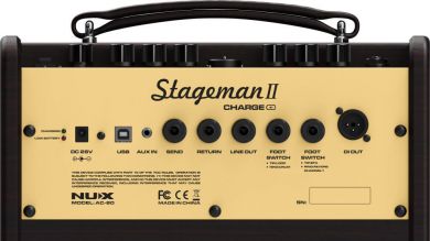 NUX AC-80 STAGEMAN II LADATTAVA AKUSTISEN VAHVISTIN - Aron Soitin