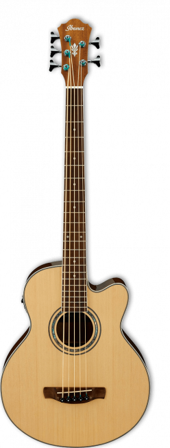 Ibanez AEB105E-NT akustinen basso - Aron Soitin
