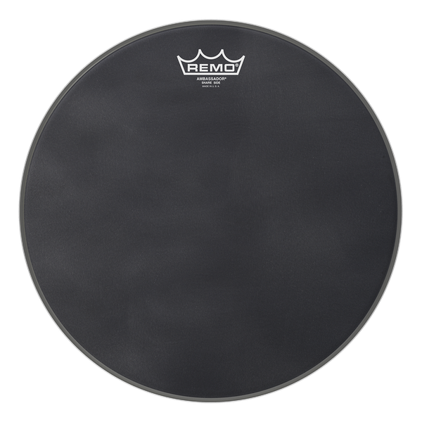 Remo 14" Ambassador Black Suede virvelin alakalvo - Aron Soitin