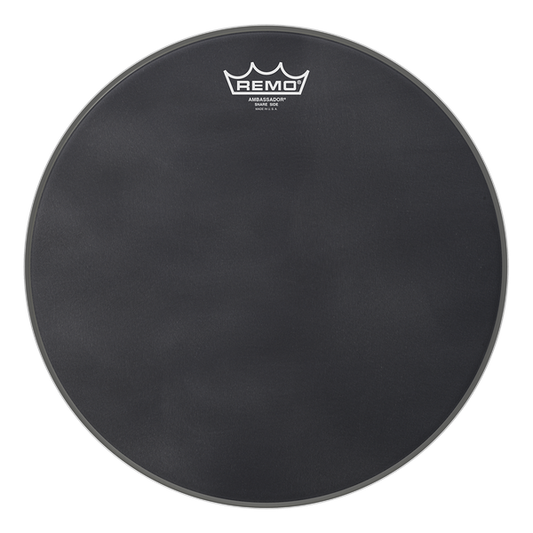 Remo 13" Ambassador Black Suede virvelin alakalvo - Aron Soitin