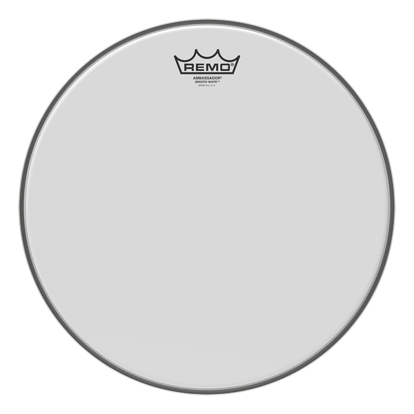 Remo 22" Ambassador Smooth White bassokalvo - Aron Soitin