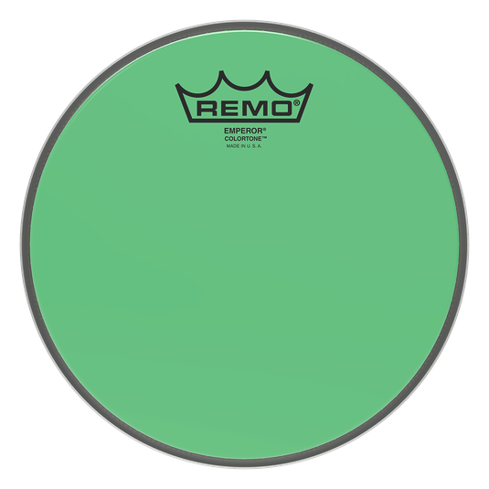 Remo 8" Emperor Colortone vihreä - Aron Soitin