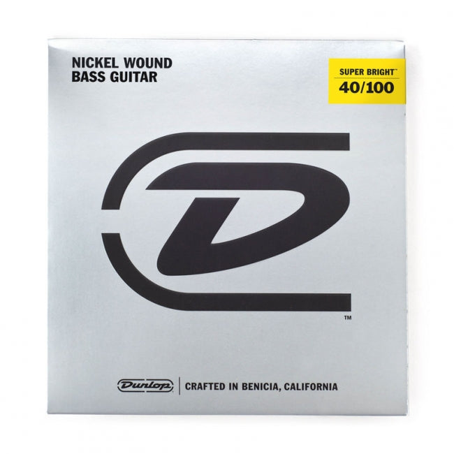 Dunlop Super Bright 40-100 Nickel Wound - Aron Soitin