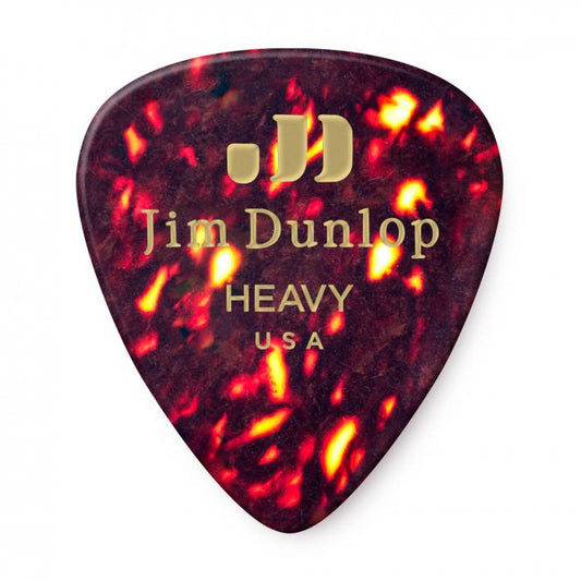 Dunlop Celluloid Shell Heavy -plektra, 72kpl - Aron Soitin