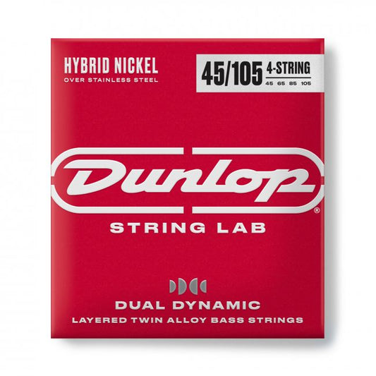 Dunlop Dual Dynamic Hybrid Nickel 45-105 - Aron Soitin
