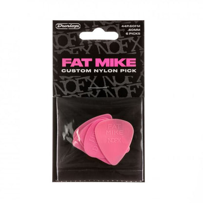 Dunlop Fat Mike Nylon Standard -plektrat, 12kpl - Aron Soitin