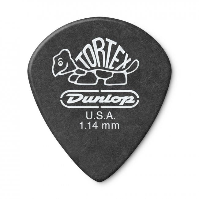 Dunlop Tortex Jazz III Pitch Black 1.14mm, 72kpl - Aron Soitin