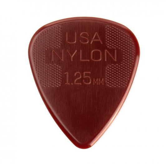 Dunlop Nylon Standard 1.25mm plektrat, 12kpl - Aron Soitin