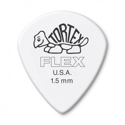 Dunlop Tortex Flex Jazz III 1.50mm plektrat, 12 kpl - Aron Soitin