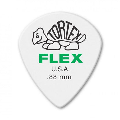 Dunlop Tortex Flex Jazz III 0,88mm plektrat, 12 kpl - Aron Soitin