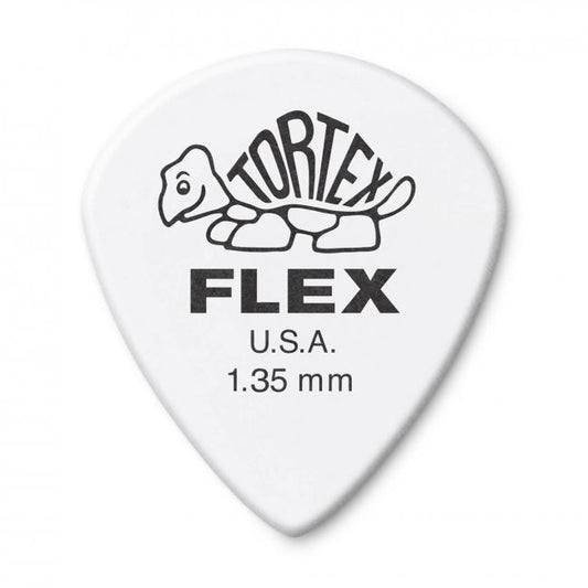 Dunlop Tortex Flex Jazz III 1,35mm plektrat, 12 kpl - Aron Soitin