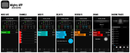 NUX MIGHTY 40BT MALLINTAVA BLUETOOTH KITARAVAHVISTIN - Aron Soitin