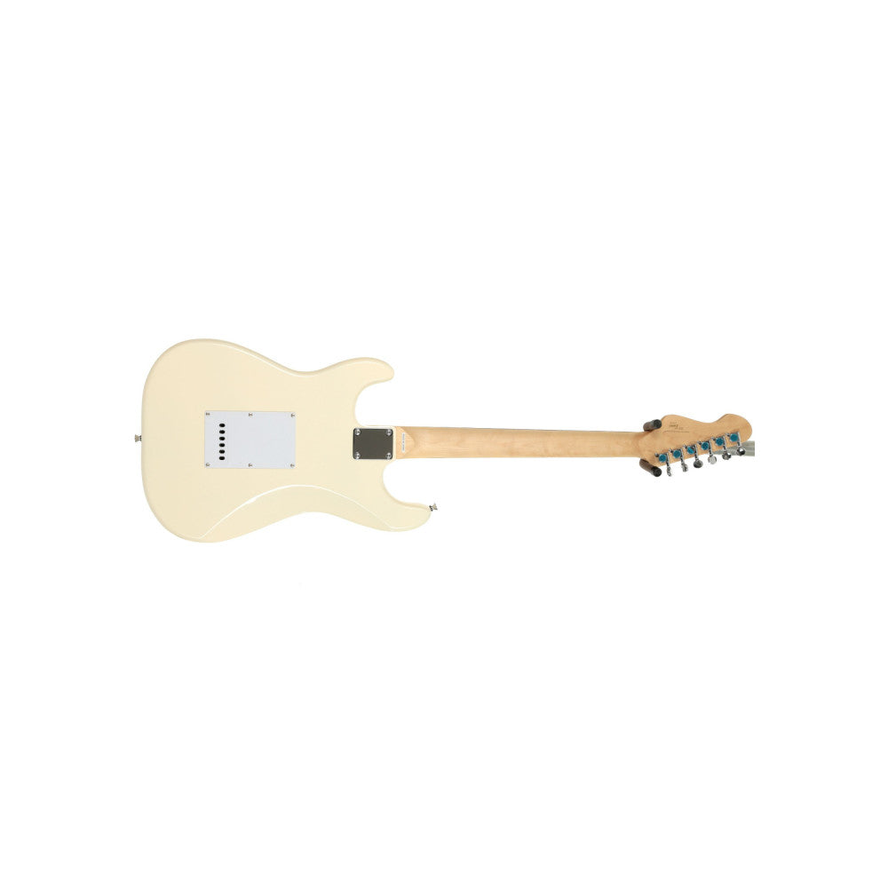 Encore E6VW Electric Guitar Vintage White - Aron Soitin