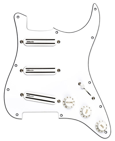 DiMarzio High Power Strat Replacement Pickguard Pre-Wired - Aron Soitin