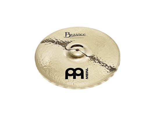 Meinl 14" Byzance Brilliant Heavy Hammered Hihat - Aron Soitin