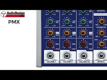 AUDIODESIGNPRO PMX.411 USB MIKSERI FX/BT