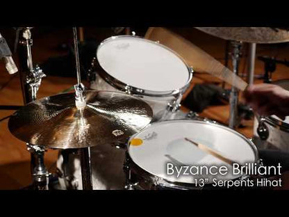 Meinl 13" Byzance Brilliant Serpents Hihat