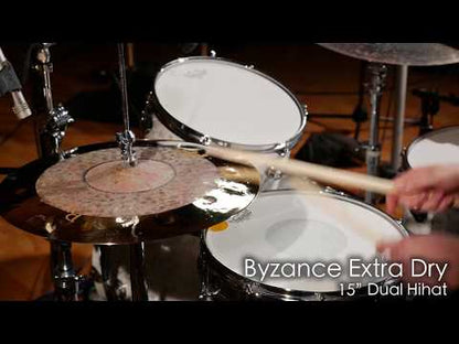 Meinl 15" Byzance Dual Hihat