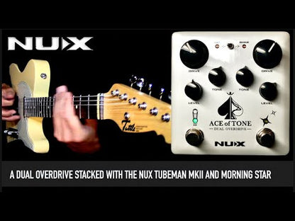 NUX NDO-5 ACE OF TONE DUAL OVERDRIVE EFFECTS PEDAL