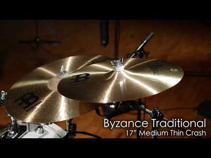 Meinl 17" Byzance Traditional Medium Thin Crash