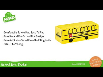 Nino Percussion School Bus Shakeri NINO956