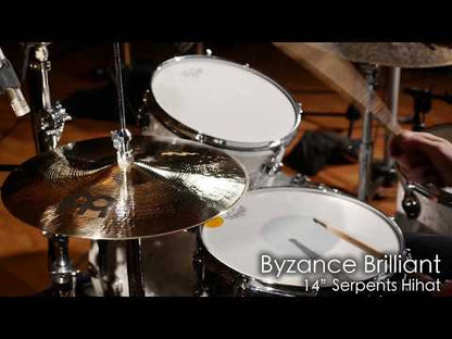 Meinl 14" Byzance Serpents Hihat Brilliant
