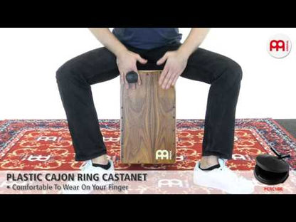 Meinl Cajon Ring Castanet PCRC1BK
