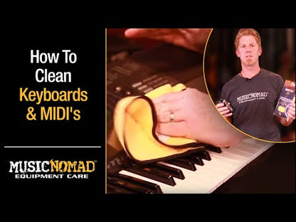 MUSICNOMAD MN230 PIANO & KEYBOARD MICROFIBER CLOTH