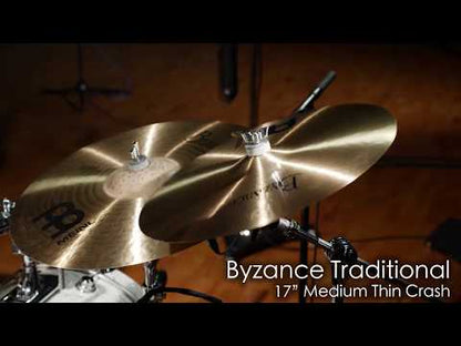 Meinl 17" Byzance Traditional Medium Thin Crash