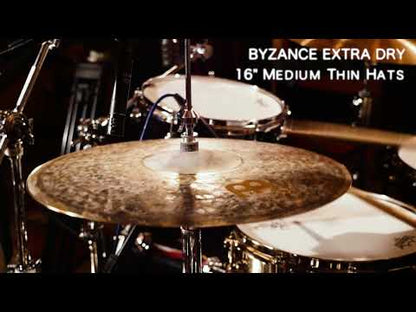Meinl 14" Byzance Brilliant Heavy Hammered Hihat