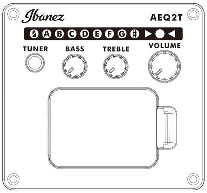 Ibanez AEGB24E-MHS akustinen basso - Aron Soitin