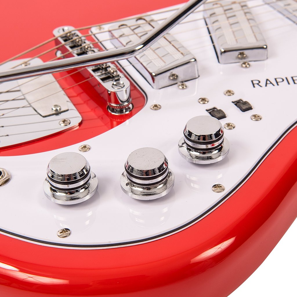 Rapier 33 Electric Guitar ~ Fiesta Red New - Aron Soitin