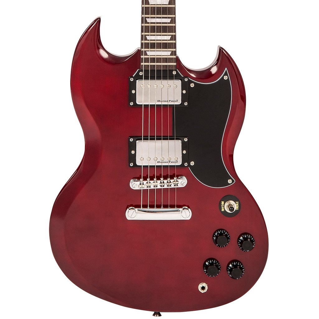 Encore EBP-E69CR Electric Guitar Pack Cherry Red - Aron Soitin