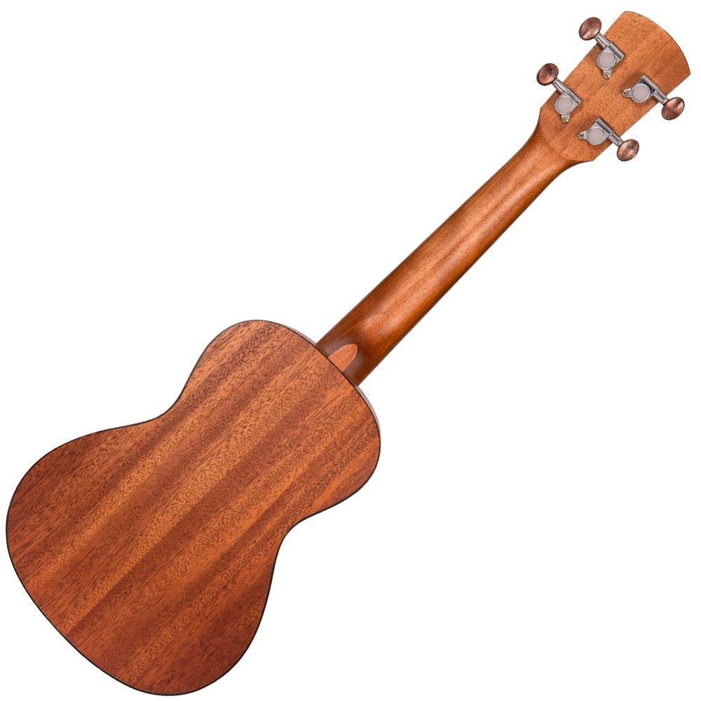 Laka Mahogany Deluxe Series Ukulele & Bag ~ Concert - Aron Soitin