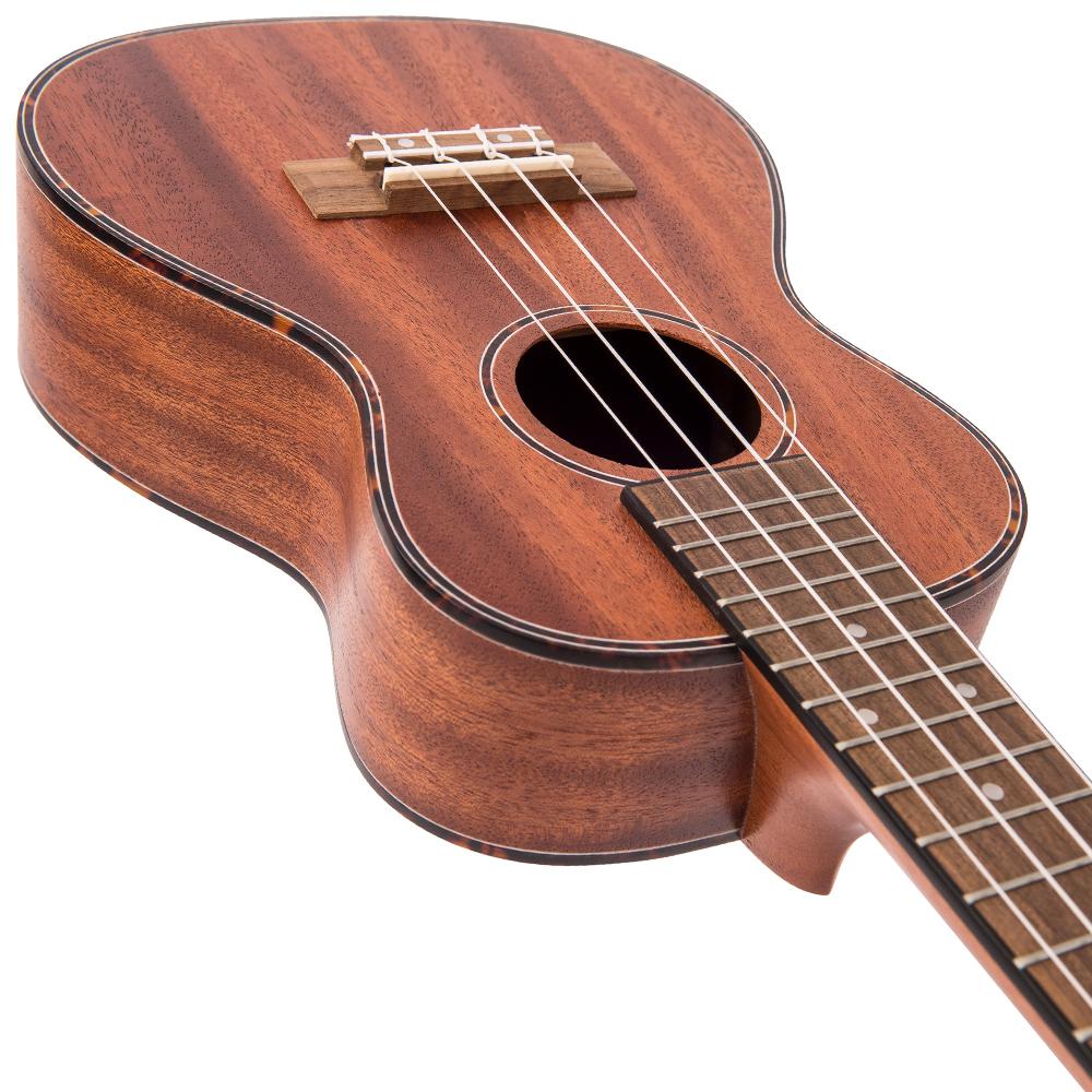 Laka Mahogany Deluxe Series Ukulele & Bag ~ Concert - Aron Soitin