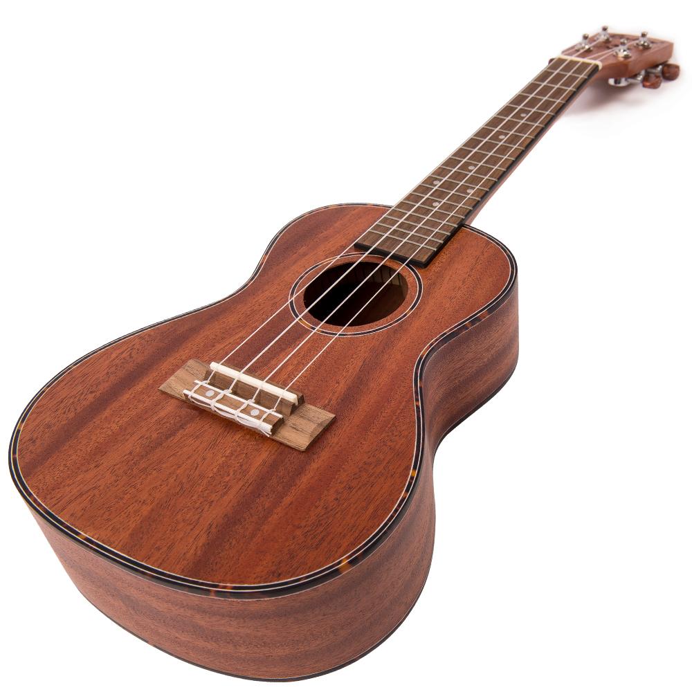 Laka Mahogany Deluxe Series Ukulele & Bag ~ Concert - Aron Soitin
