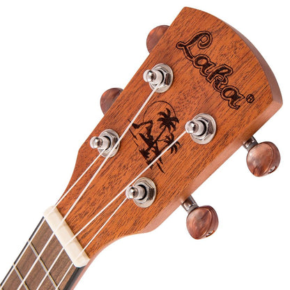 Laka Mahogany Deluxe Series Ukulele & Bag ~ Concert - Aron Soitin